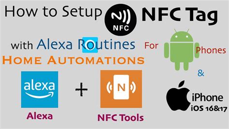 nfc Alexa routine